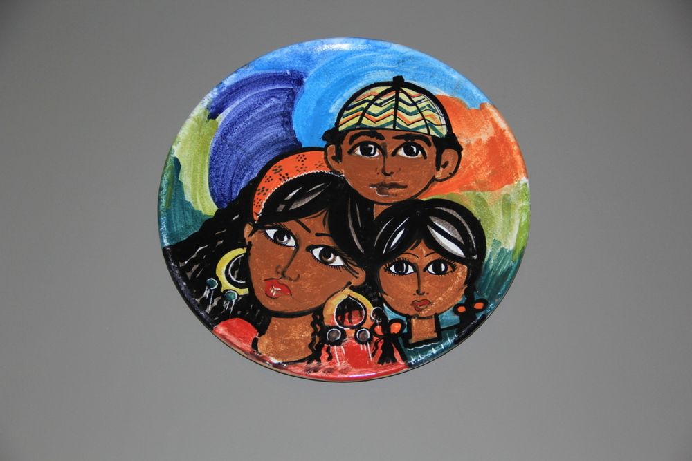 Platter and bowls - Pottery Plate and Pottery Tea Set - CREATIV EGYPT