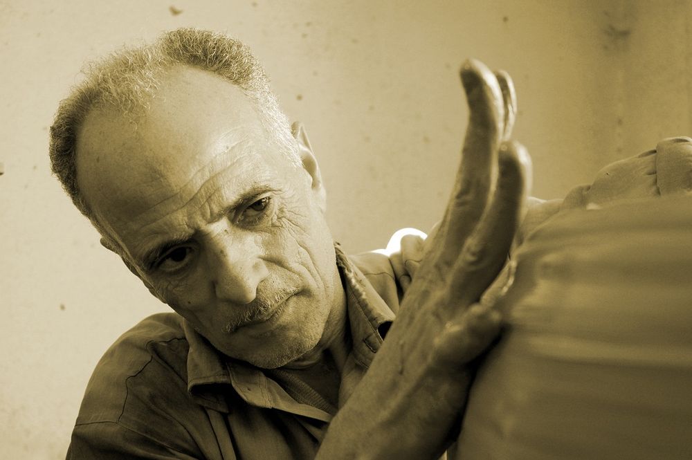 Platter and bowls - Pottery Plate and Pottery Tea Set - CREATIV EGYPT