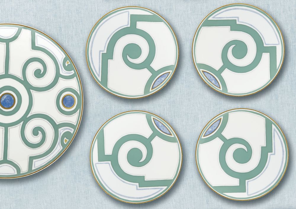 Formal plates - GRAND PARC - ROBERT HAVILAND & C. PARLON