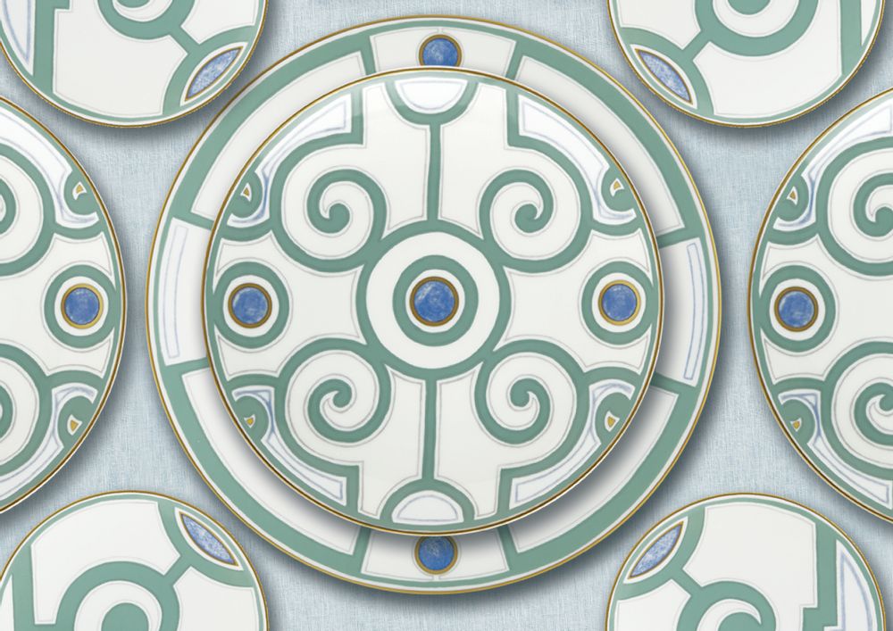 Formal plates - GRAND PARC - ROBERT HAVILAND & C. PARLON