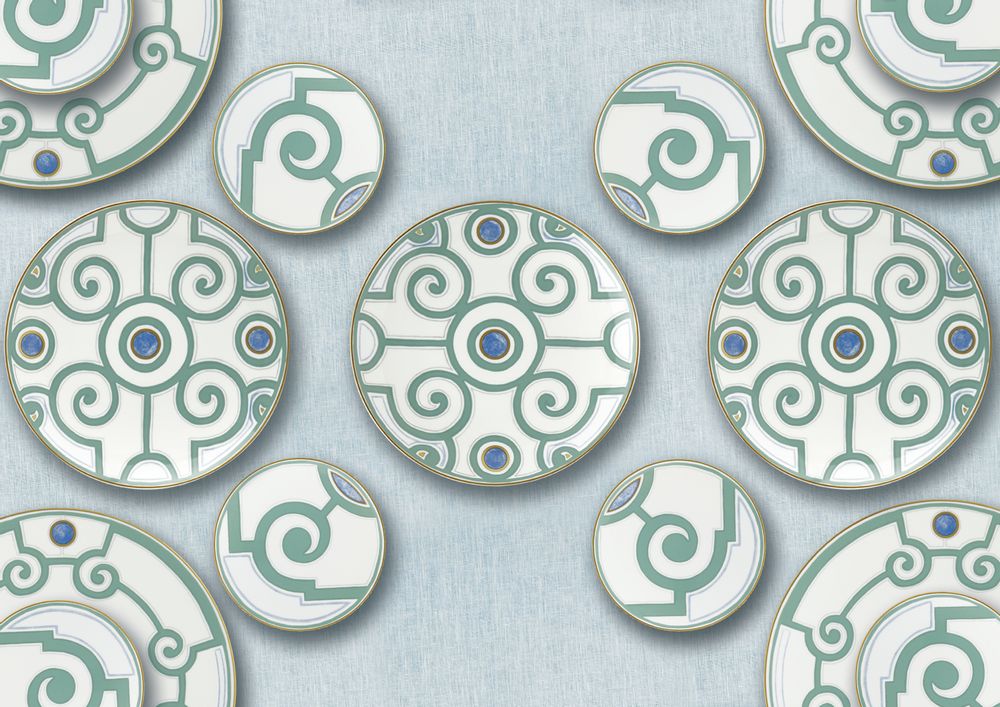 Formal plates - GRAND PARC - ROBERT HAVILAND & C. PARLON