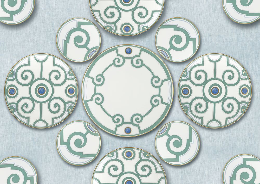 Formal plates - GRAND PARC - ROBERT HAVILAND & C. PARLON