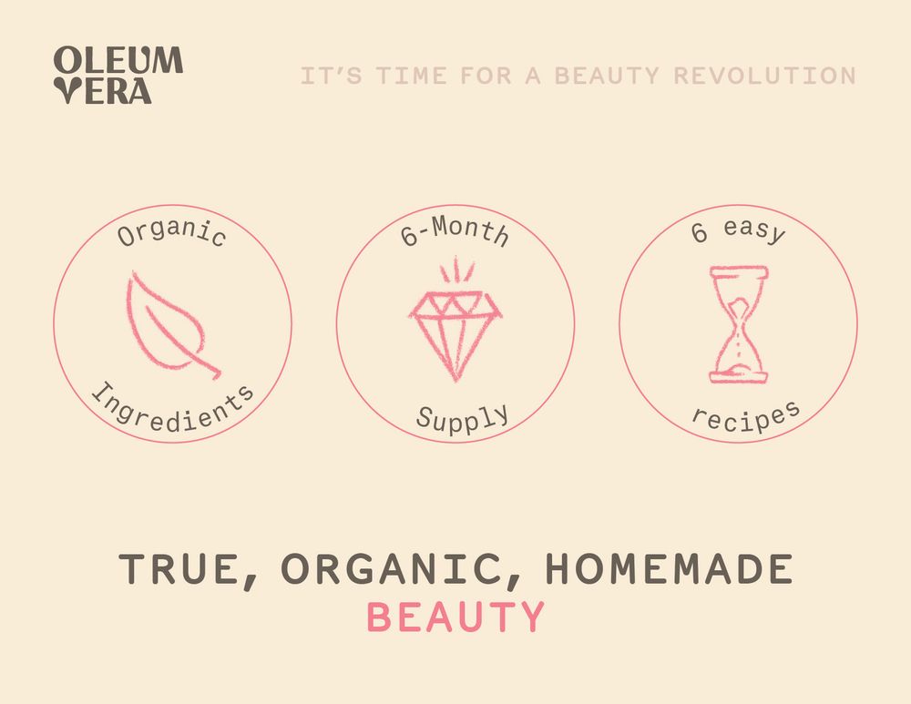 Beauty products - Do-it-yourself Organic Face Moisturizing Kit - MMTUM INC
