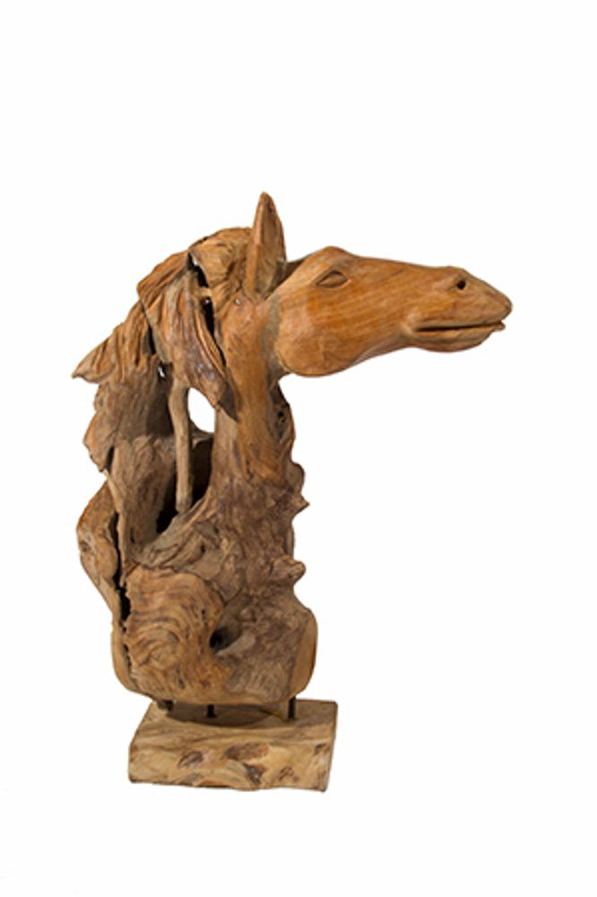 Sculptures, statuettes et miniatures - tête doré avec de grandes oreilles - VAN DER OEST STYLE