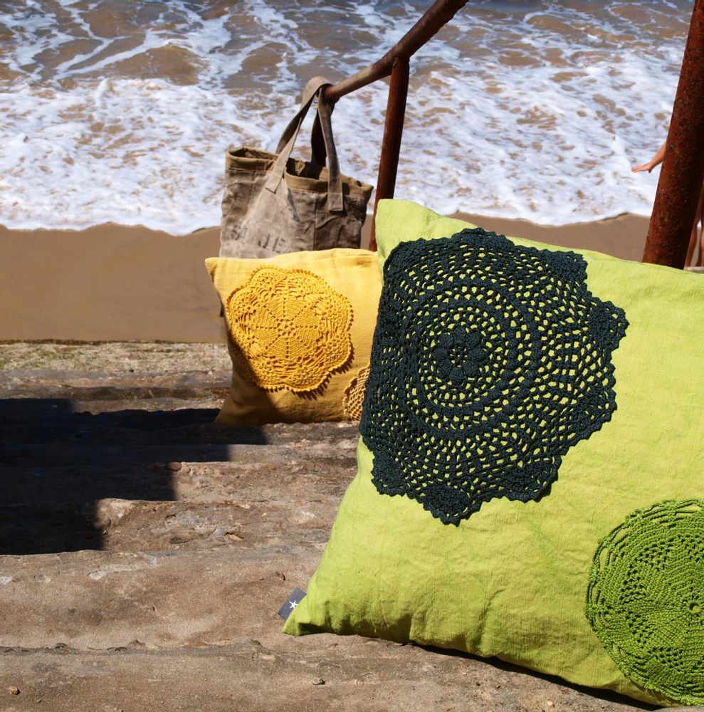 Cushions - cushion so crochet - LA P'TITE FABRIK
