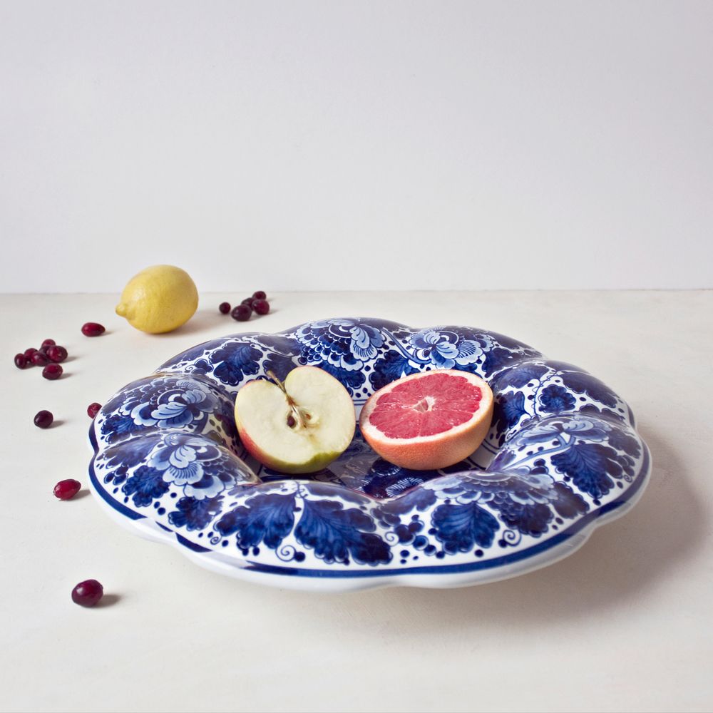 Objets de décoration - Assiette cannelée - ROYAL DELFT