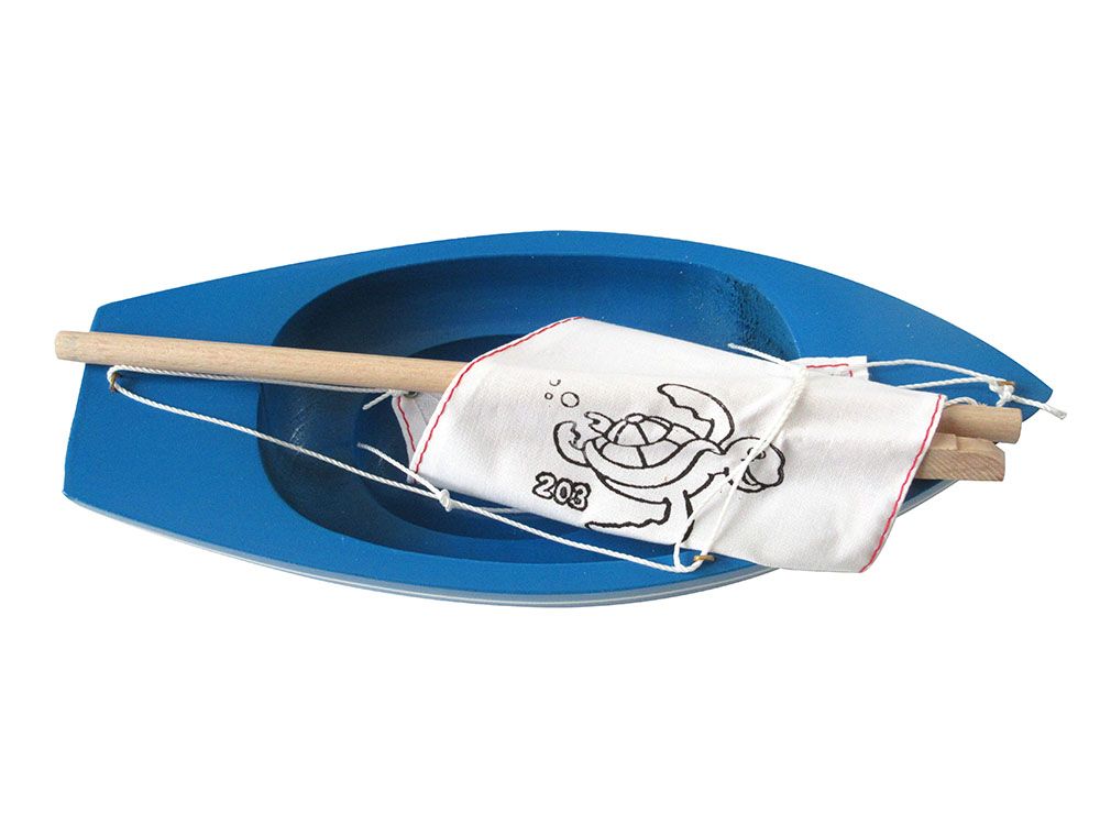 Jouets enfants - jouet 203 - TIROT BATEAUX JOUETS BOIS NAVIGABLES