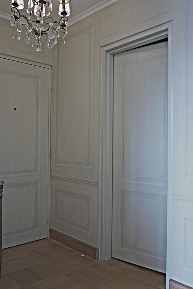 Other wall decoration - Trompe-l'oeil Wood - ATELIER ATHENAIS DECORS PEINTS