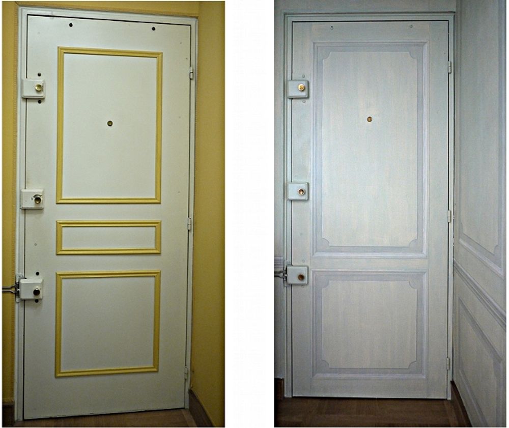 Other wall decoration - Trompe-l'oeil Wood - ATELIER ATHENAIS DECORS PEINTS