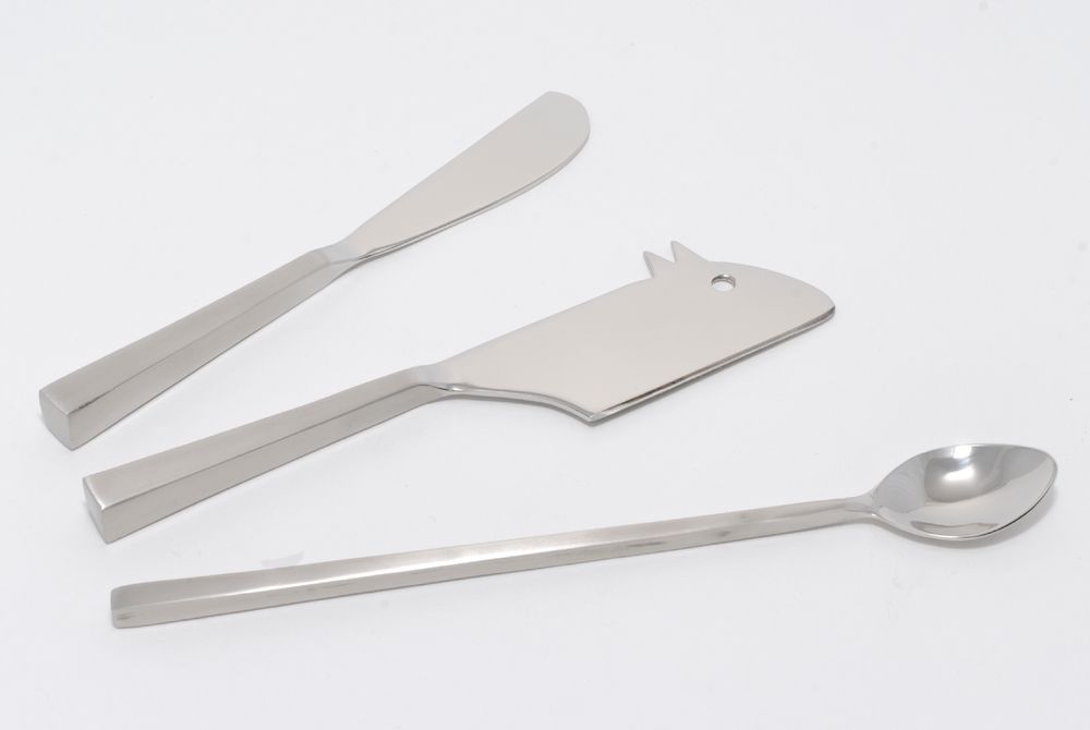 Kitchen utensils - CHEESE AND BUTTER KNIVES - ICE CREAM SPOONS - ASIATICA FRANCE