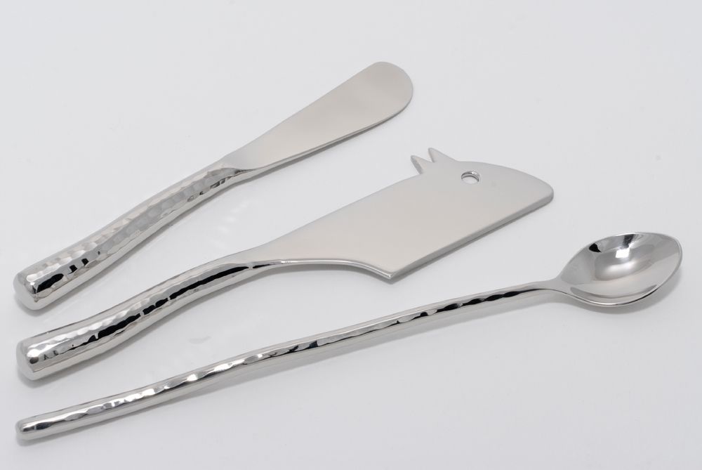 Kitchen utensils - CHEESE AND BUTTER KNIVES - ICE CREAM SPOONS - ASIATICA FRANCE