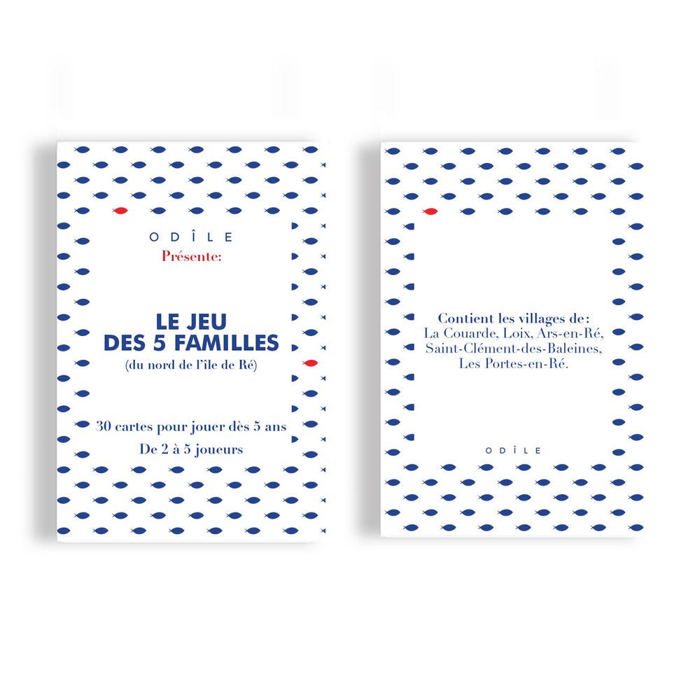 Children's games - Happy families! - ODÎLE