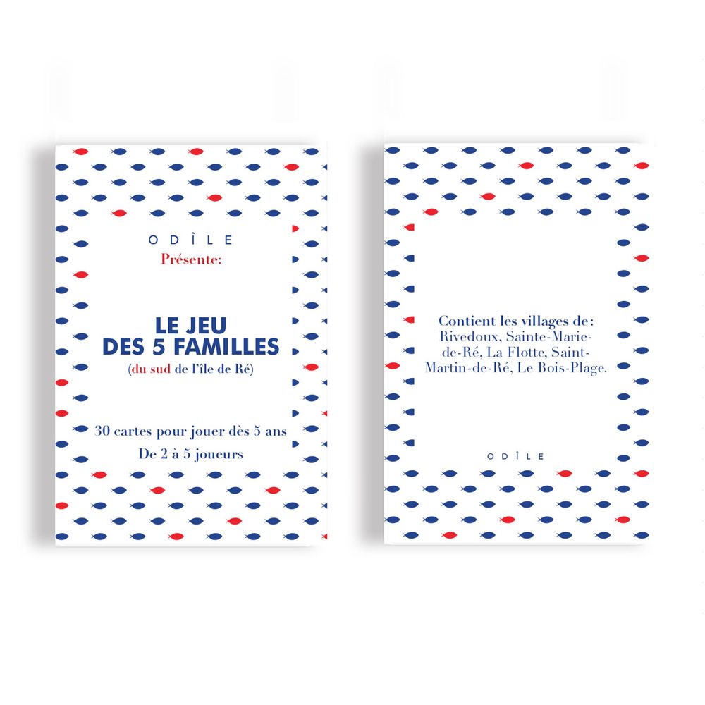 Children's games - Happy families! - ODÎLE