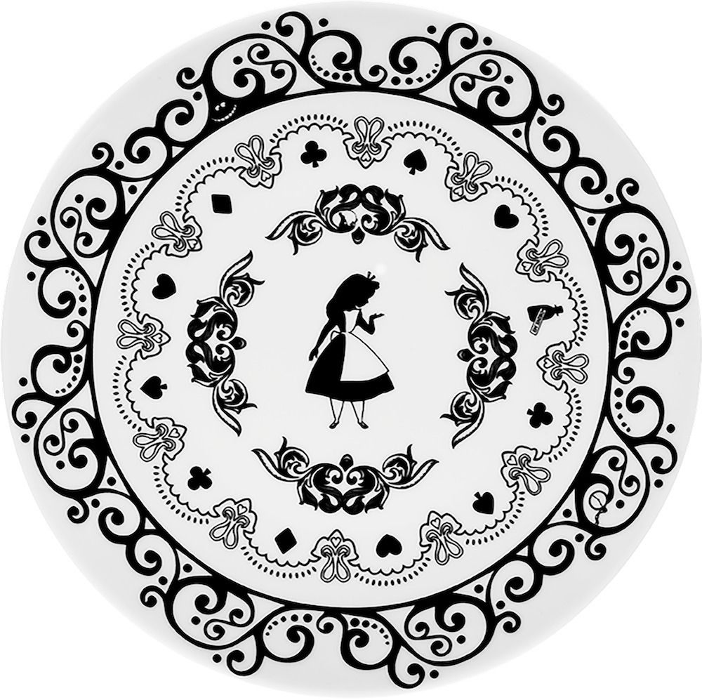 Assiettes au quotidien - COFFRET 4 ASSIETTES PLATES ALICE - LEBLON DELIENNE