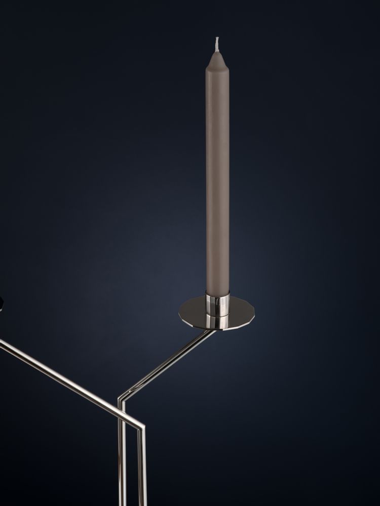 Goldsmithing - silver candlestick - SHONA MARSH LTD