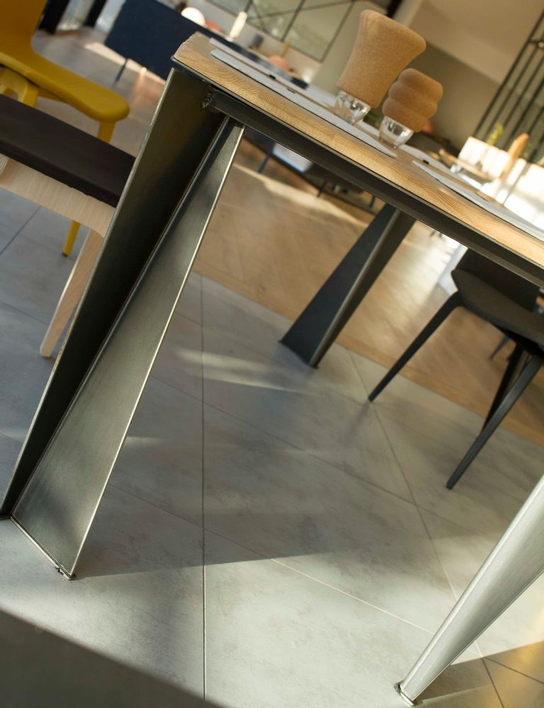 Dining Tables - NORAH table  - METAL DESIGN