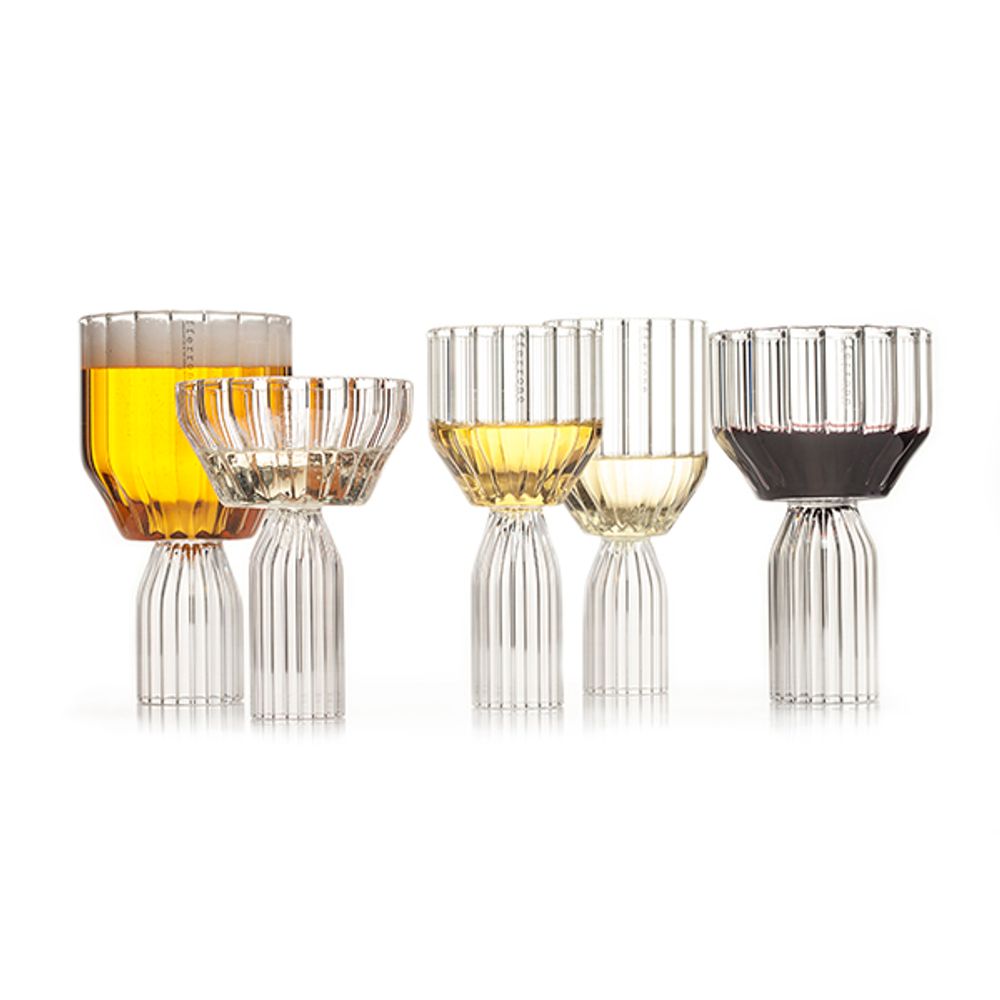 Verres à pied - Verrerie Margot Maximalist Collection par fferrone - FFERRONE