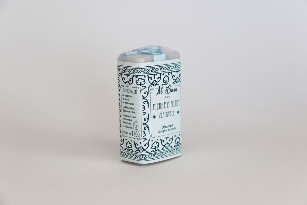 Cosmétiques - pierre d'Alun AL BARA - ALBARA SAVON D'ALEP