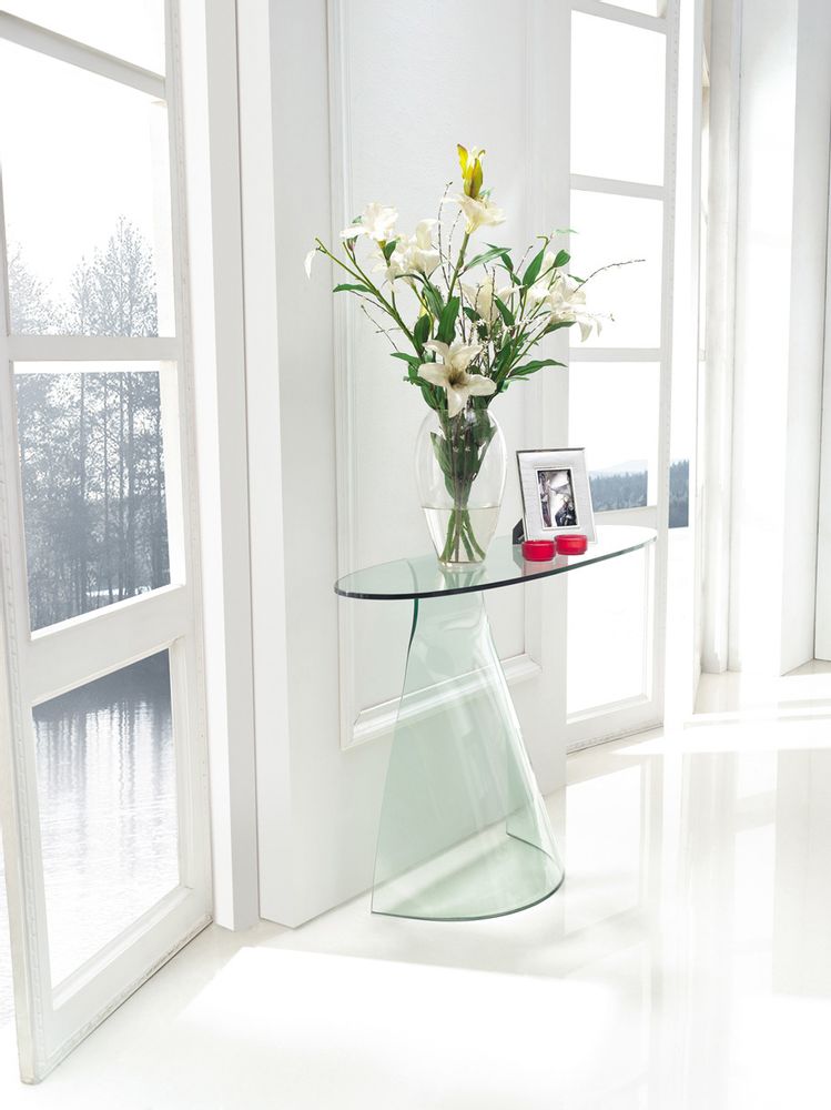 Console table - GLASS CONSOLE - ROGIERS PAUL