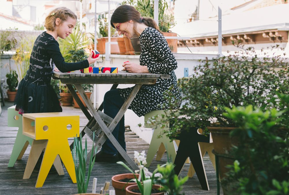 Tables et chaises pour enfant - LE GRAND TABOURET DE MORSE - NIMIO