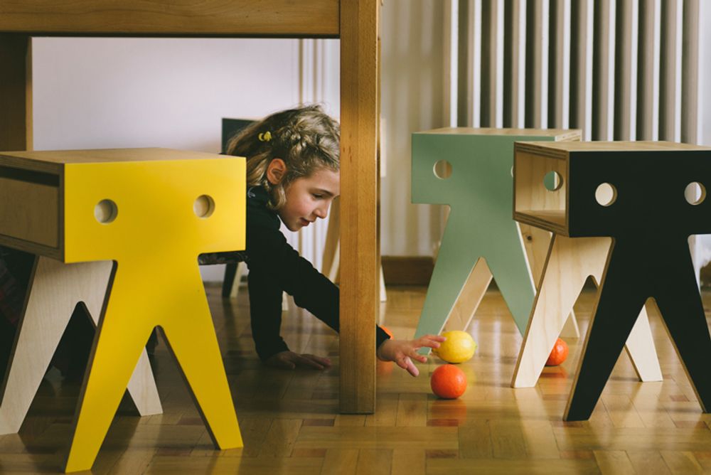 Tables et chaises pour enfant - LE GRAND TABOURET DE MORSE - NIMIO