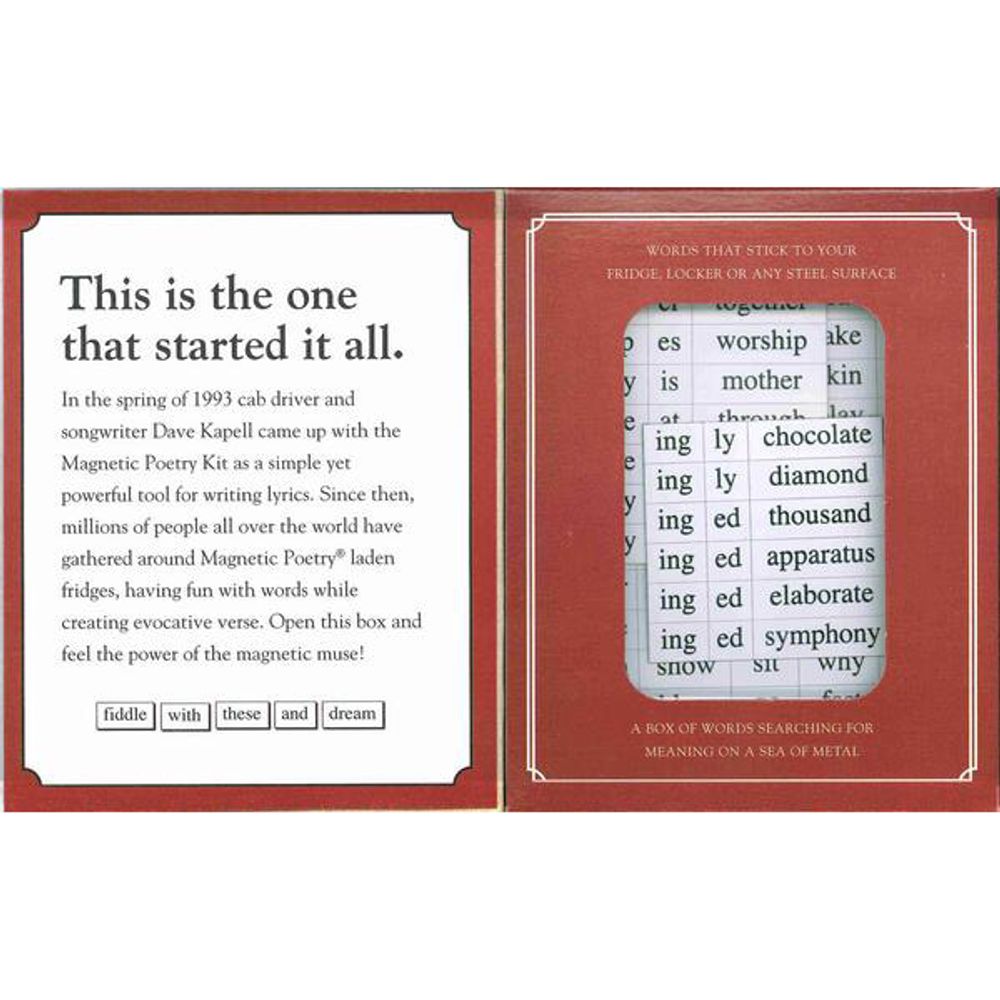 Stationery - Magnetic Poetry Kits  - CORTINA