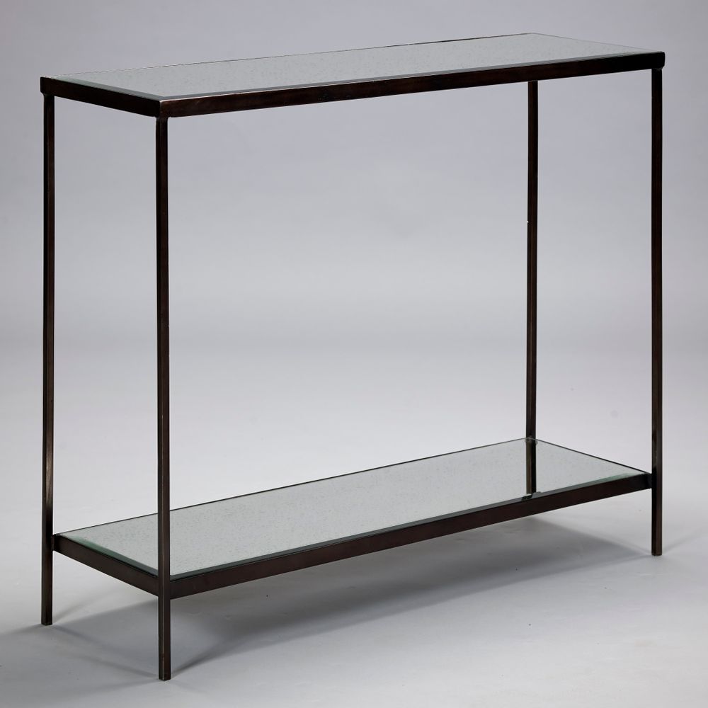 Console table - Victor Console Table in Bronze - ROBERT LANGFORD