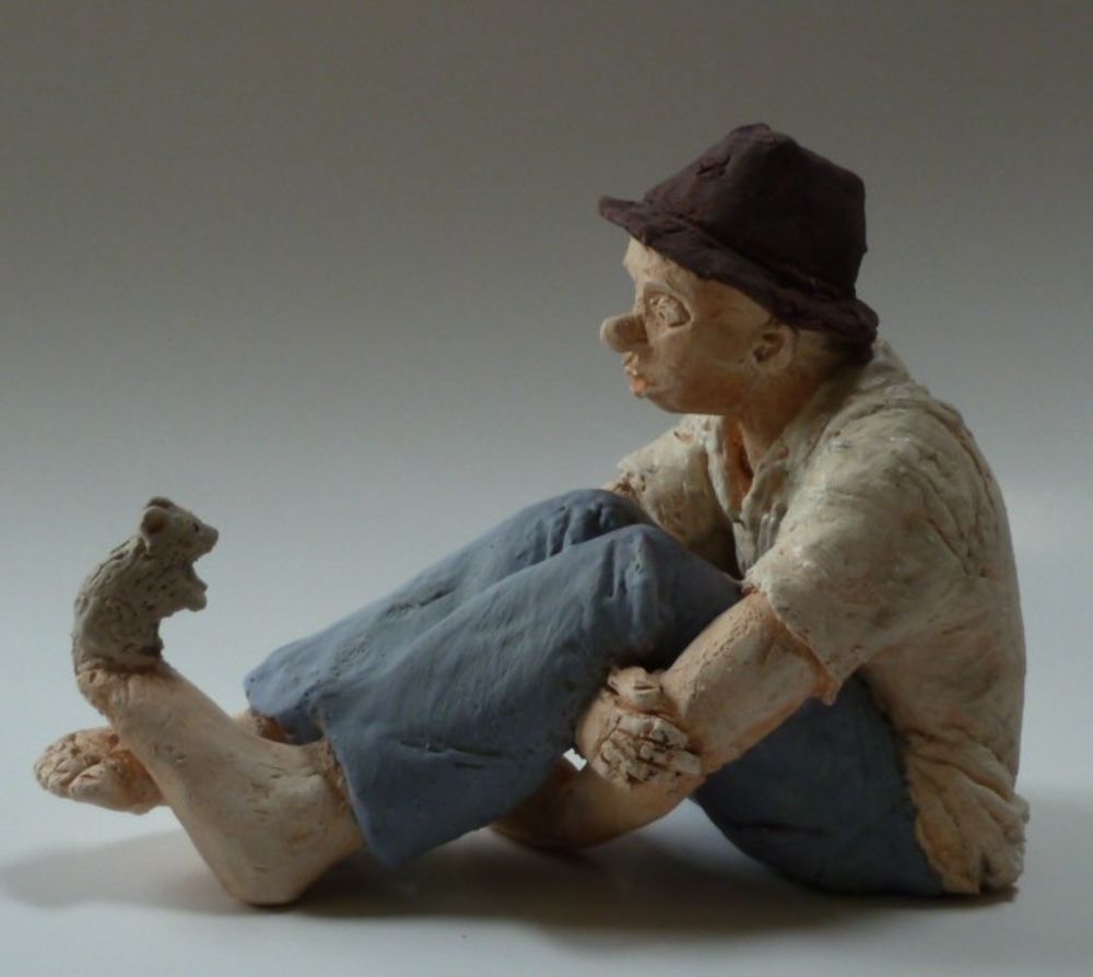 Sculptures, statuettes et miniatures - Sculpture Solo - ELISABETH BOURGET