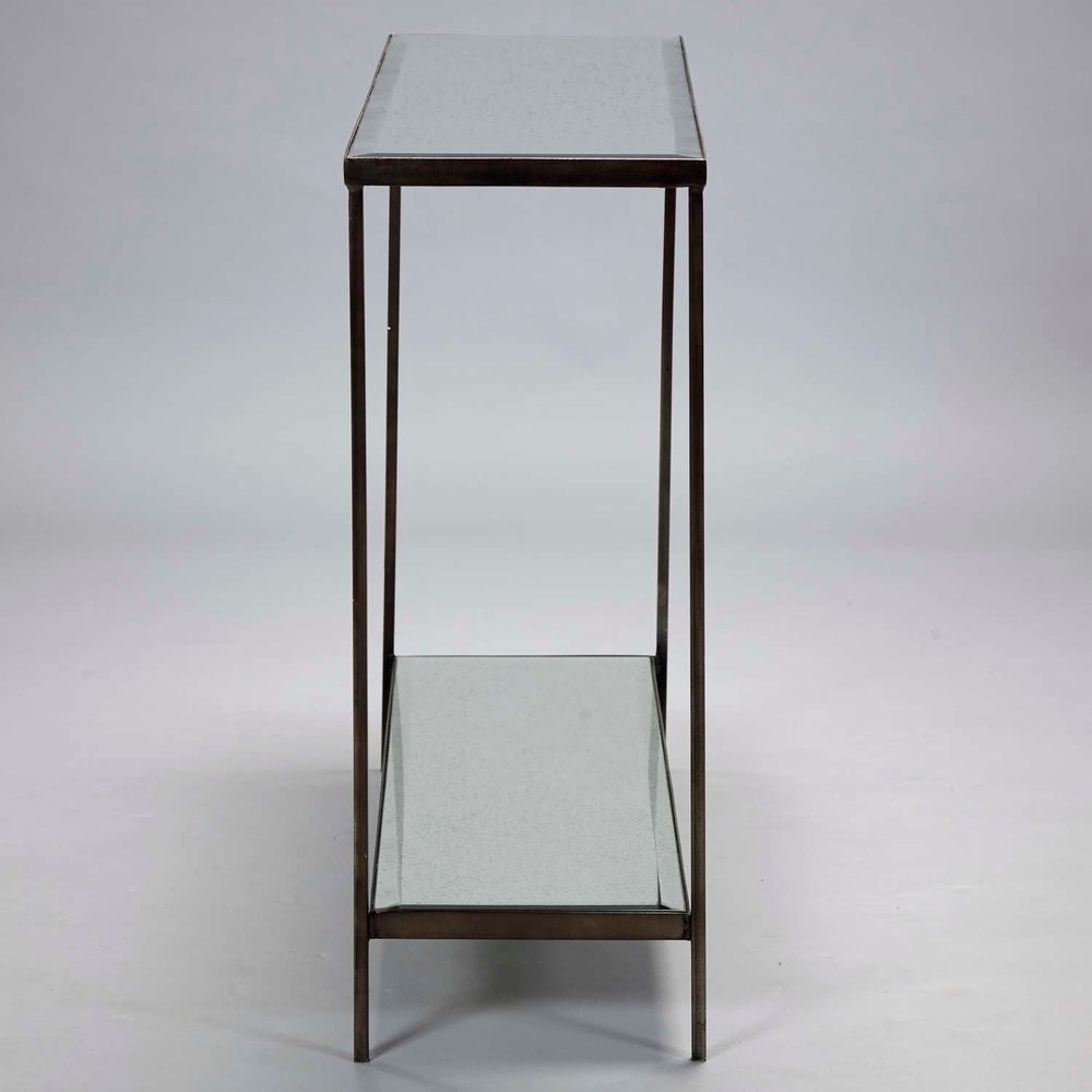 Console table - Victor Console Table in Bronze - ROBERT LANGFORD