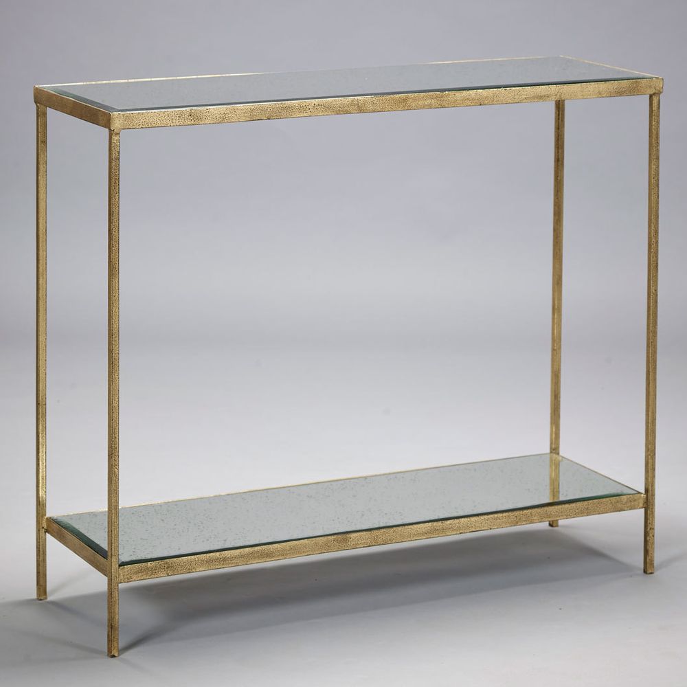 Console table - Victor Console Table in Bronze - ROBERT LANGFORD