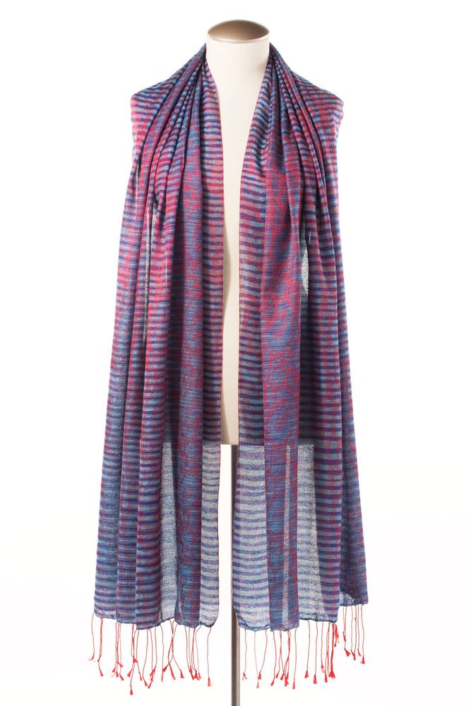 Foulards et écharpes - Ikat - Jacquard - CASANA