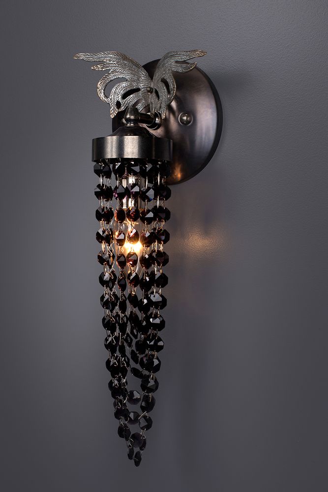 Wall lamps - Bird of Paradise wall sconce - EMERALD FAERIE