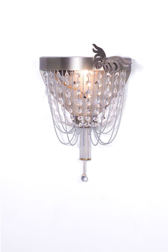 Other wall decoration - Bird of Paradise Wall chandelier - EMERALD FAERIE