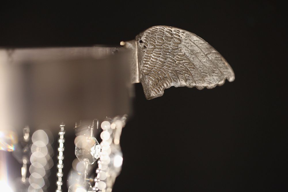 Sculptures, statuettes et miniatures - Lustre d'oiseau de paradis - EMERALD FAERIE