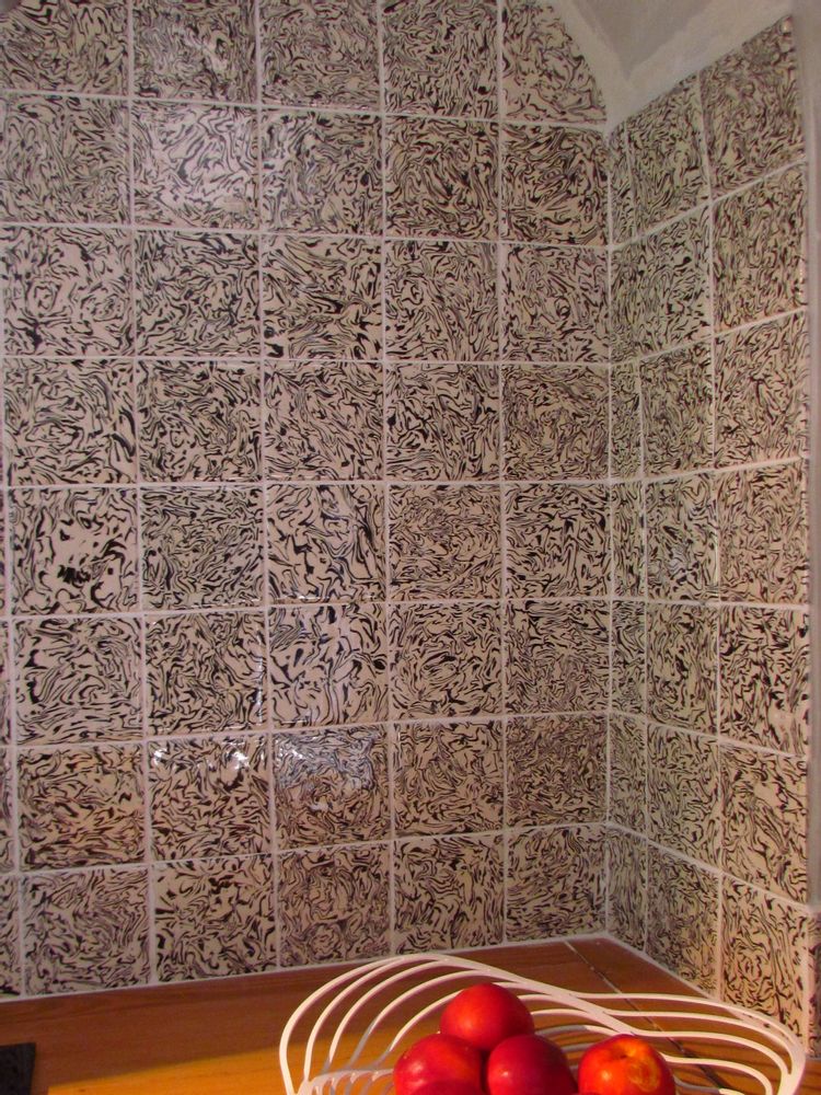 Carreaux de faïence - carrelage - PASCALE MESTRE TERES MELEES
