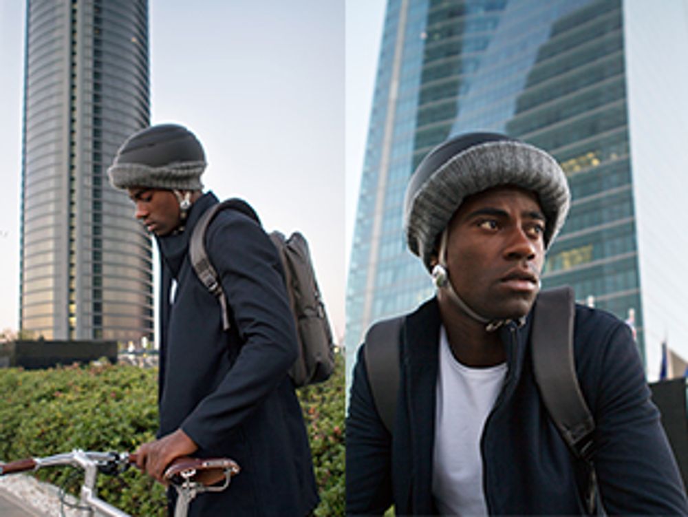 Prêt-à-porter - Closca Fuga + visière bonnet gray (nordic) - CLOSCA DESIGN