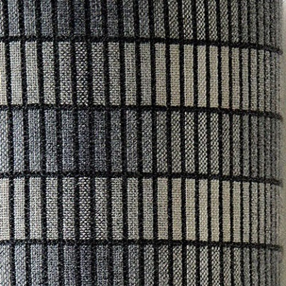 Objets design - Groove Grey Lampshade - CHALK WOVENS (UK) LTD