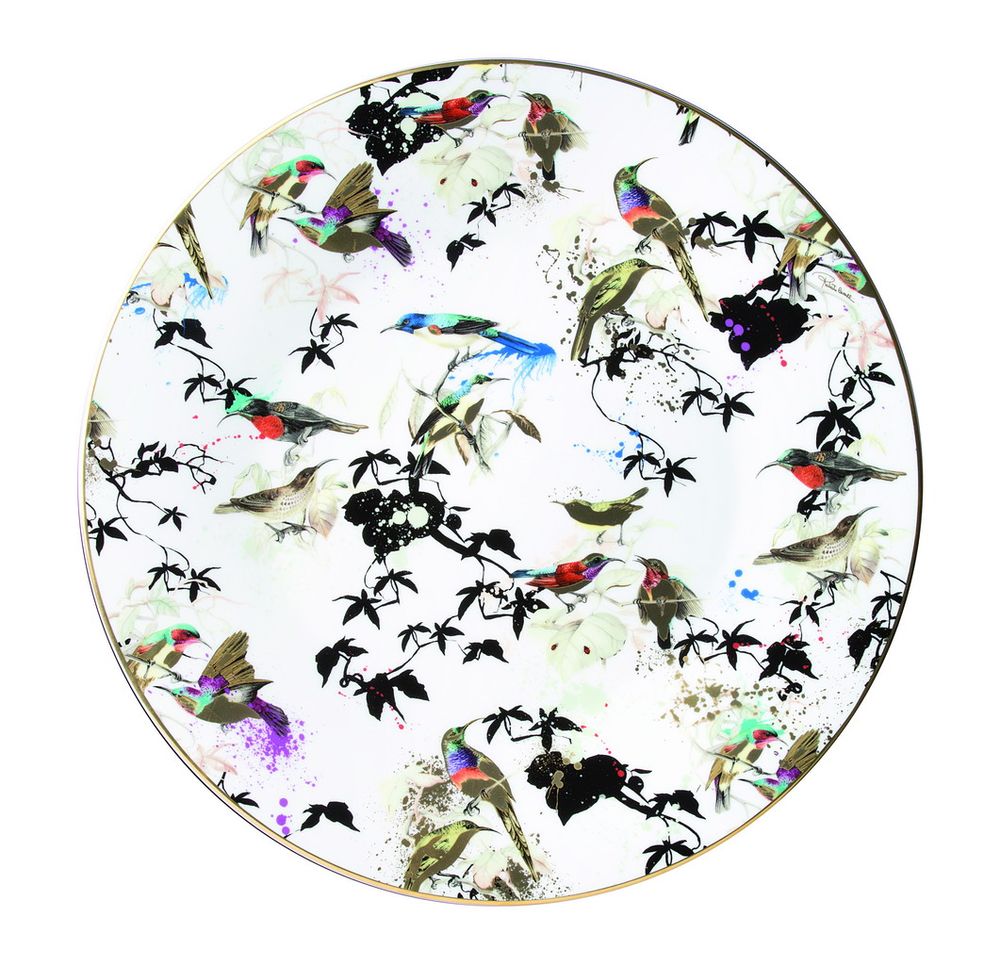 Formal plates - GARDEN'S BIRDS - ROBERTO CAVALLI HOME LUXURY TABLEWARE