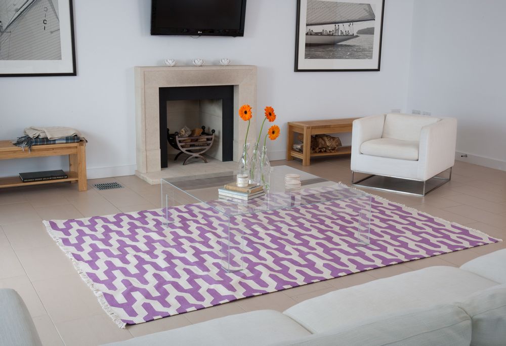 Tapis contemporains - Indian dhurries - MAHOUT LIFESTYLE LTD