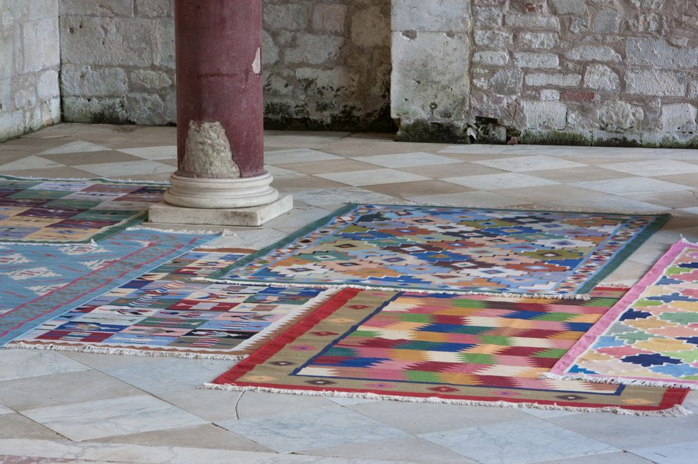 Tapis contemporains - Indian dhurries (rugs) - MAHOUT LIFESTYLE LTD