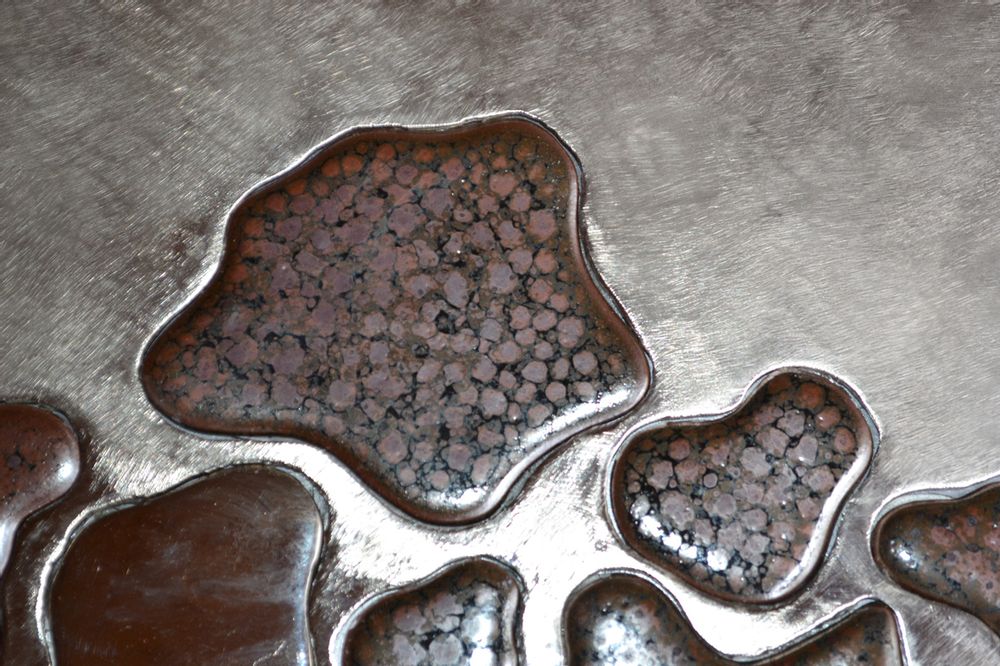 Tables basses - table "K-RÉE" - KERAMSTEEL