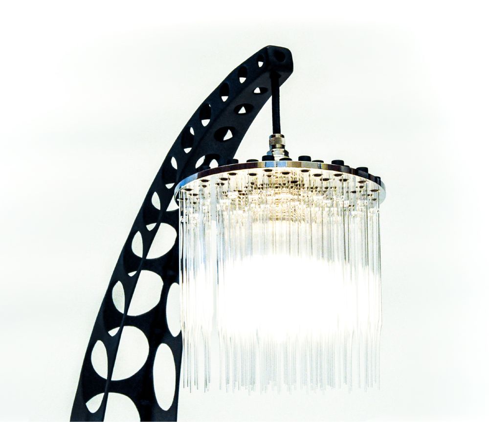 Table lamps - C_STL_90 - CREPUSCULE - STEELWOODANDGLASS