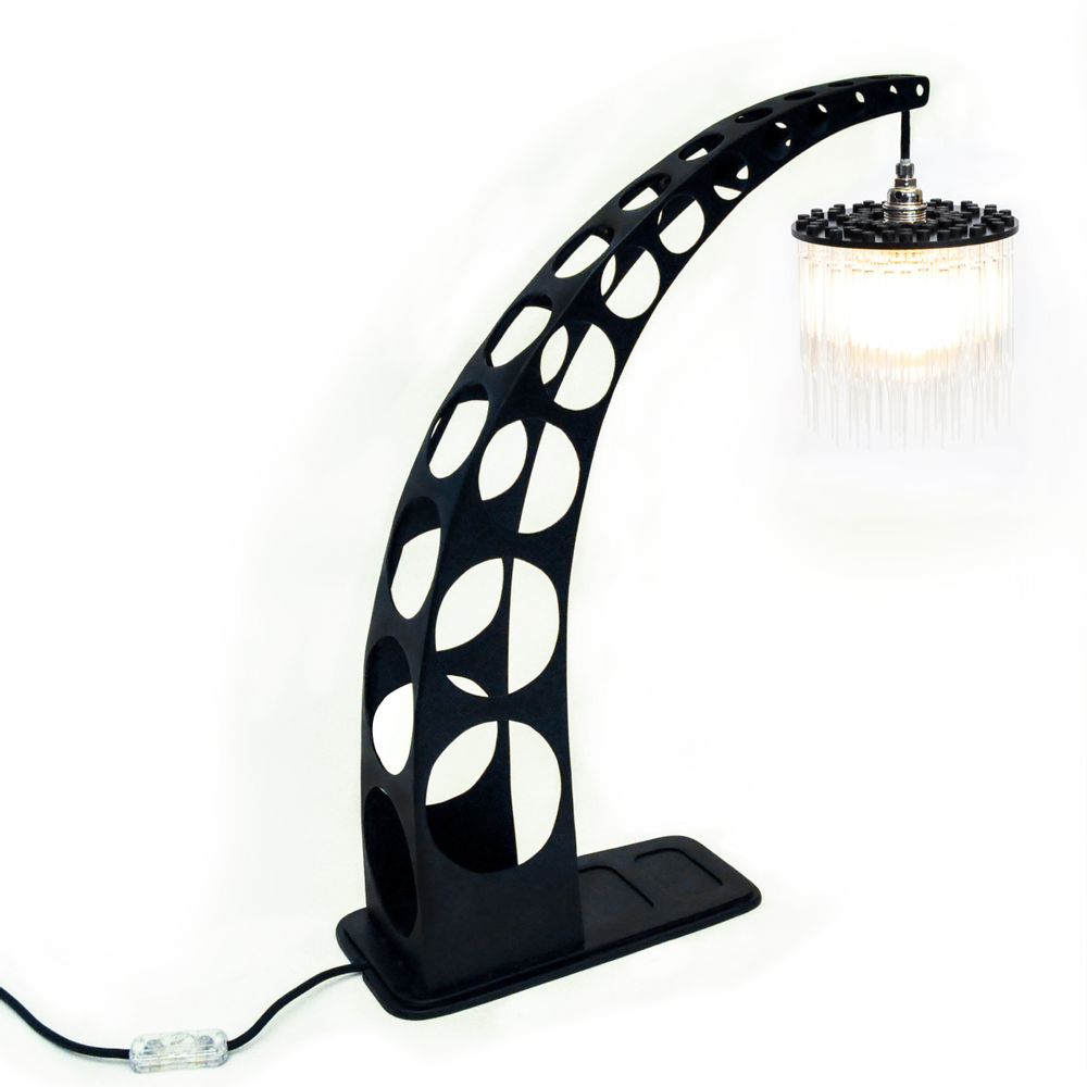 Table lamps - C_STL_90 - CREPUSCULE - STEELWOODANDGLASS