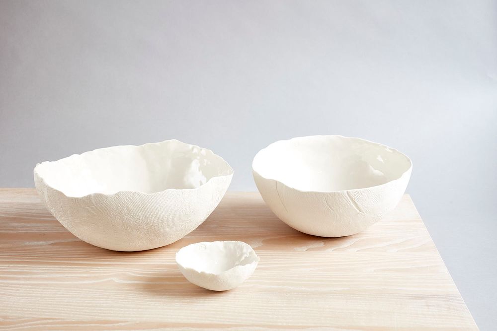 Céramique - JAQUARD - Porcelain, handmade with love - TEXTPOTERIE