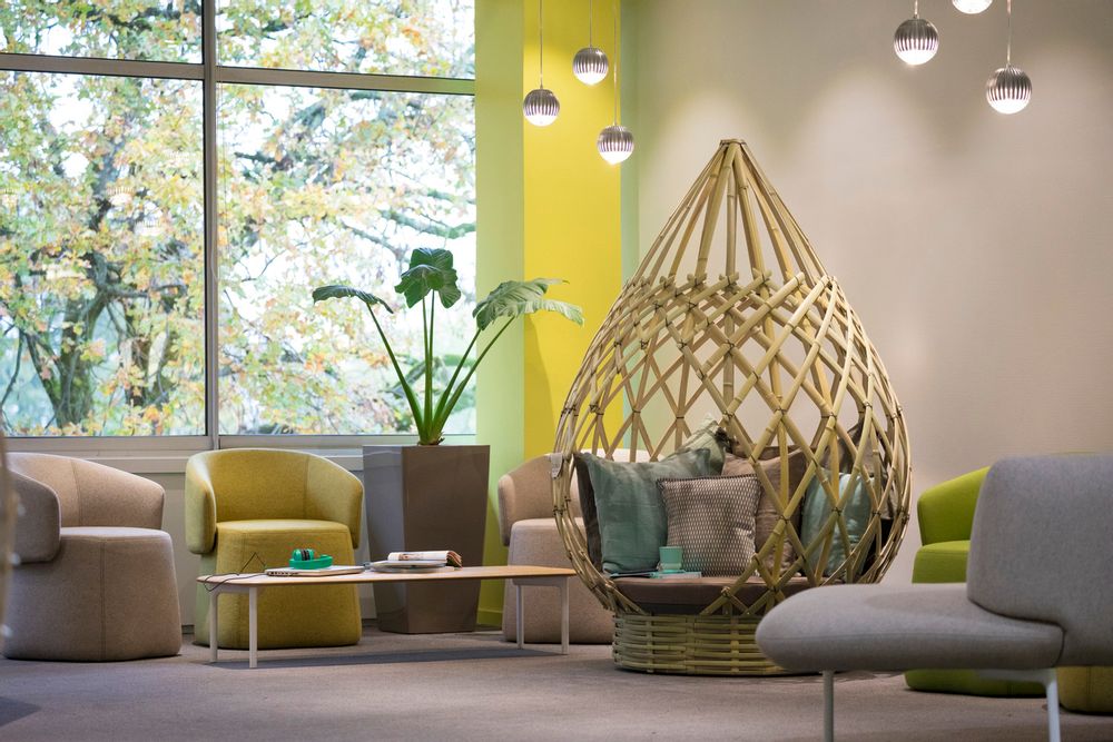 Office seating - "Goutte" Cocoon - DEAMBULONS