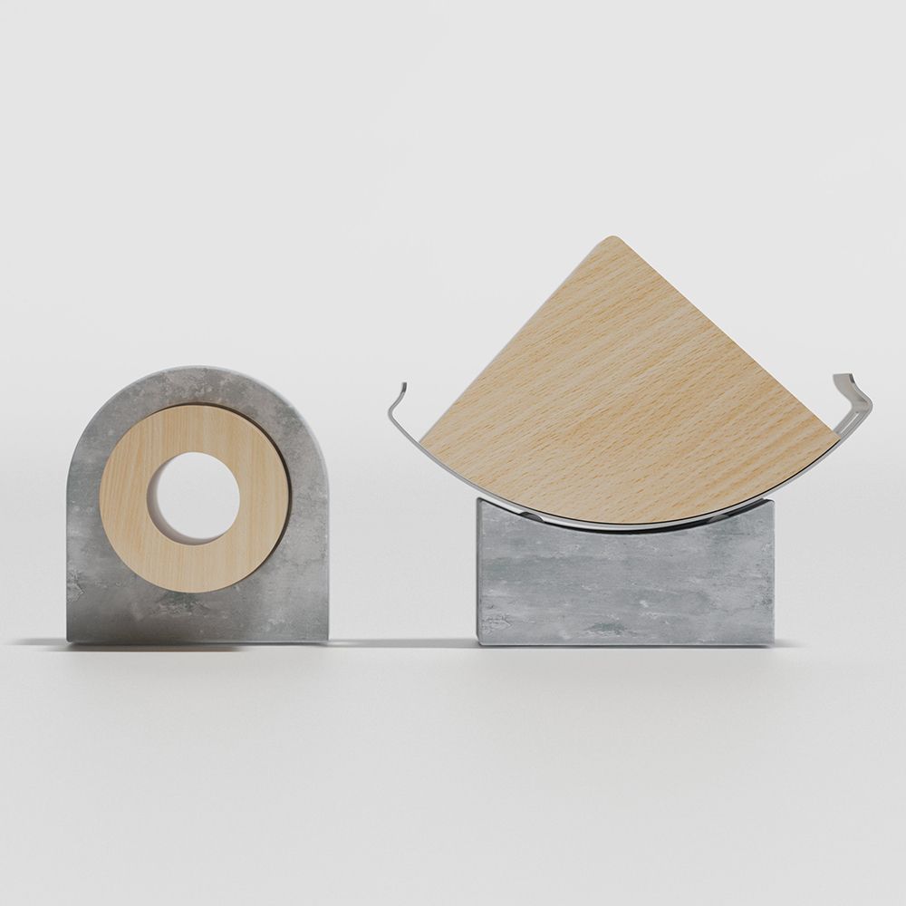 Objets design - smart device stand and apple watch stand - FROMA