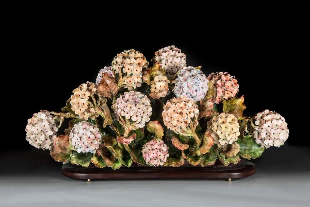 Floor lamps - CENTERPIECE. - I BORBONE ARTE DI CAPODIMONTE