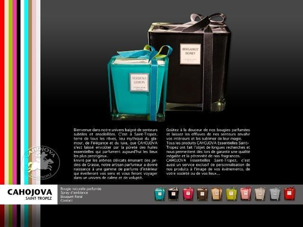 Bougies - cahojova  - CAHOJOVA SAINT TROPEZ