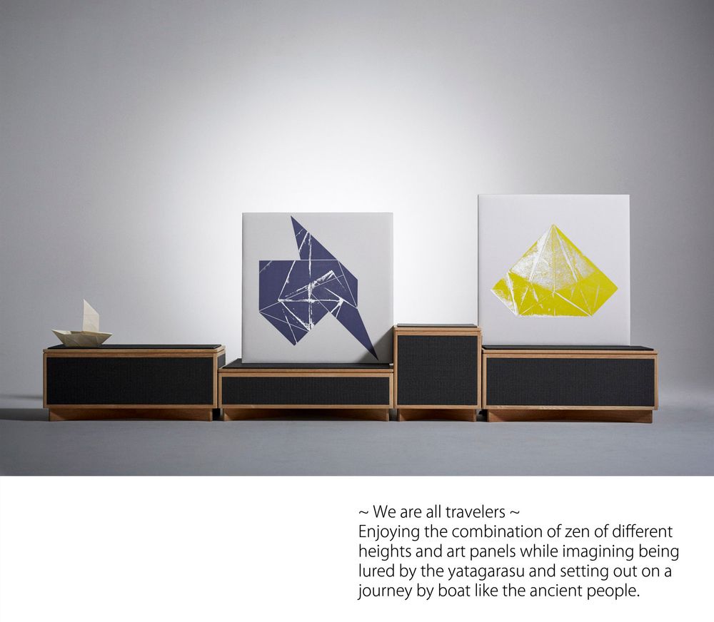 Other wall decoration - art panel／yatagarasu,inei, sensen,tsukinokao - KATSUKI CONNECTION