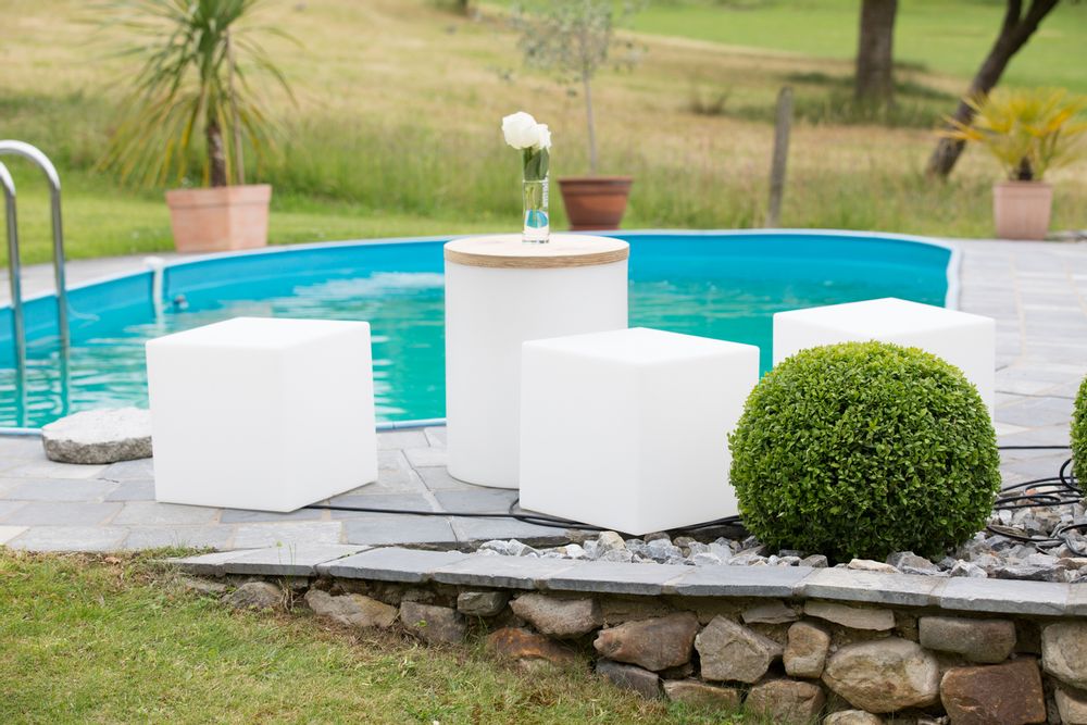 Outdoor floor lamps - Shining Cube - 8 SEASONS DESIGN